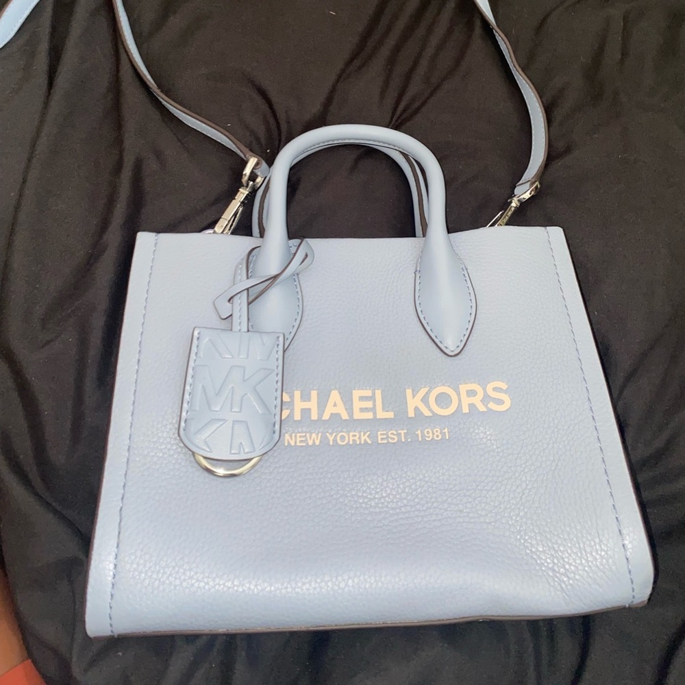 Michael Kors Sky Blue Satchel
